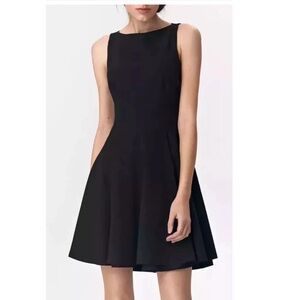 SPANX Black Sleeveless Small Dress, A Line, Has Stretch.